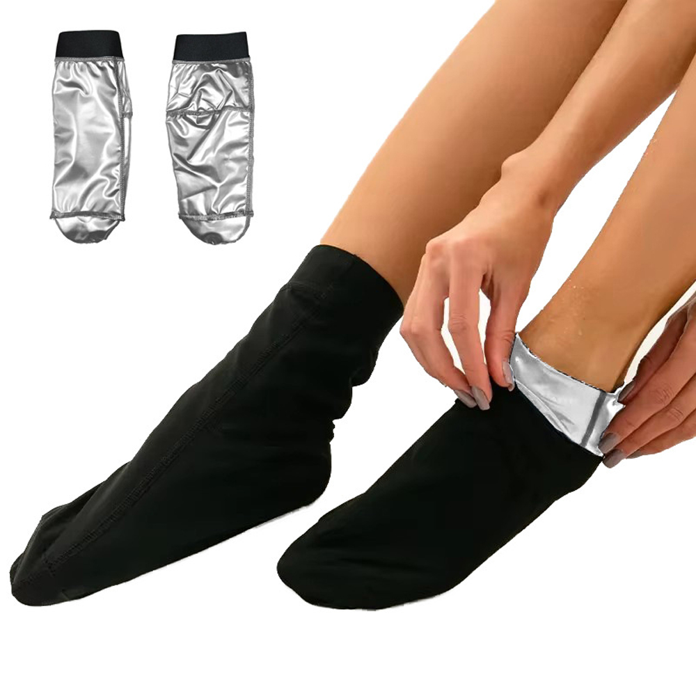 No Show Sock Women - プレミアムサウナスウェットアンクルソックス 滑り止め加工 洗える 多用途 男女兼用