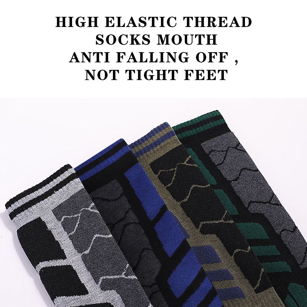 Wool Hiking Sock - 肥厚メリノウールアウトドアスポーツソックス通気性吸汗スキーソックス暖かいスキースノーボードハイキングソックス