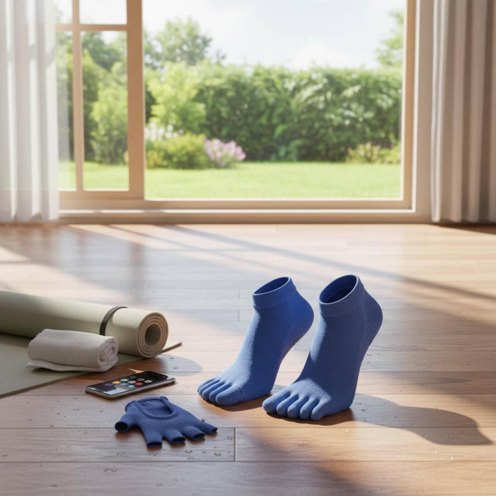 女性用滑り止めスポーツソックス ピラティス コンプレッション - Grip Sock Yoga のレビューと価格