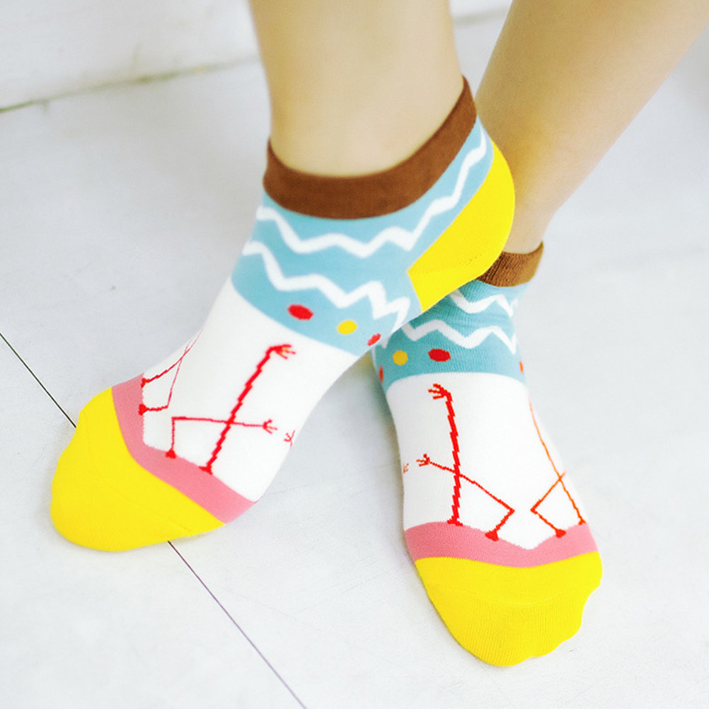 5足組 レディース コットン ショートソックス つま先が見え - Invisibility Sock Loafer のレビューと価格